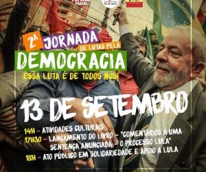 De Curitiba à Brasília, semana de luta nas ruas e nas redes.