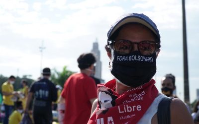 PT-RJ participa de manifestações a favor do impeachment de Bolsonaro neste sábado (19)