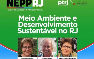 Webnário Meio Ambiente e Desenvolvimento Sustentável no RJ acontece na próxima segunda-feira
