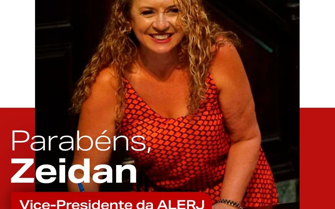 Zeidan é eleita vice-presidente da Alerj