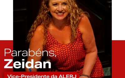 Zeidan é eleita vice-presidente da Alerj